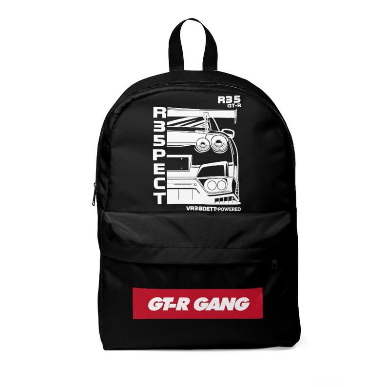 R35 GTR Backpack GTR Gang Jdm Backpack Car Guy Car Lover Etsy UK