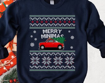 Mini cooper ugly christmas sweater online
