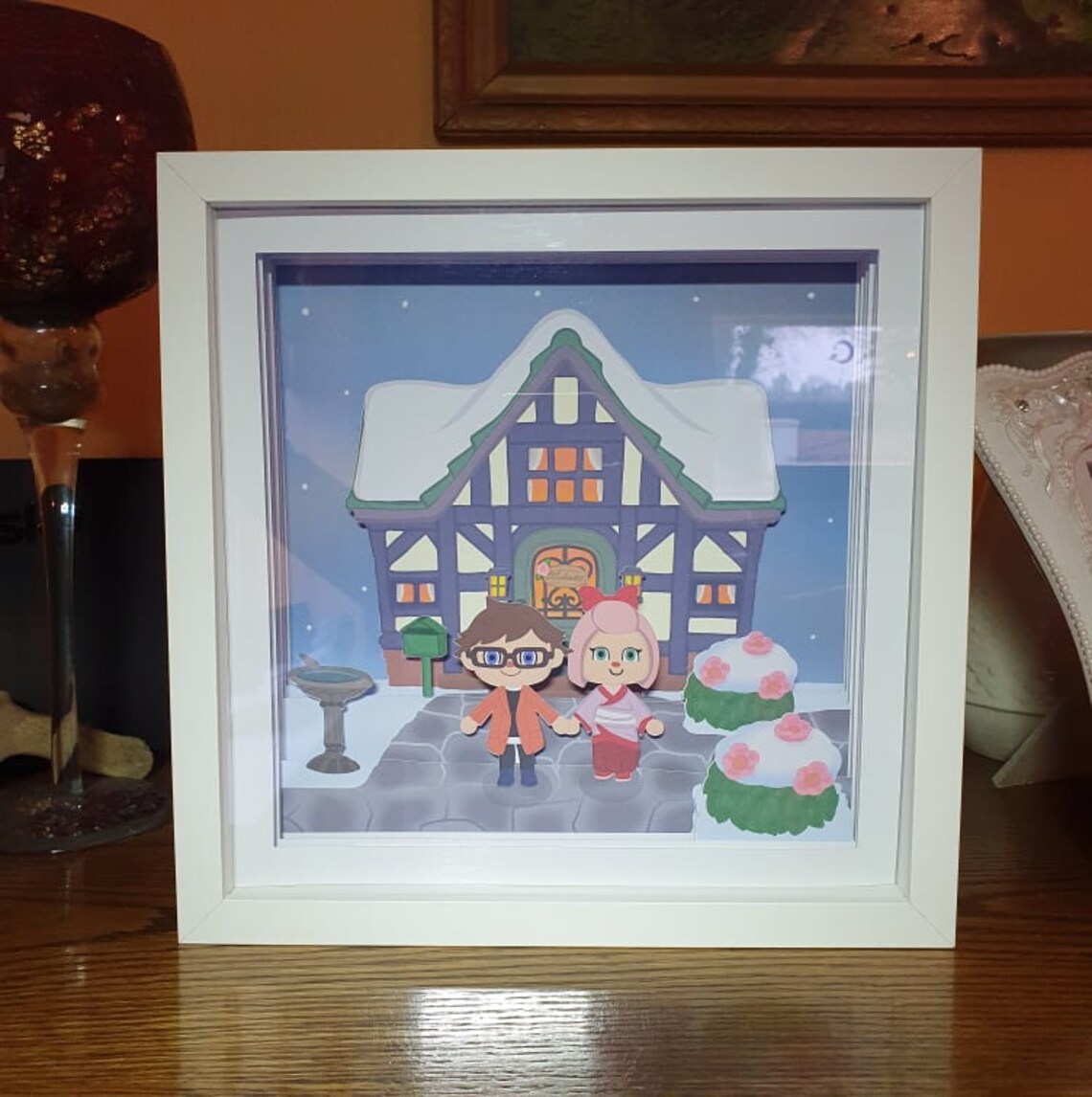 Customised 3D Animal Crossing Frame custom frame animal Etsy