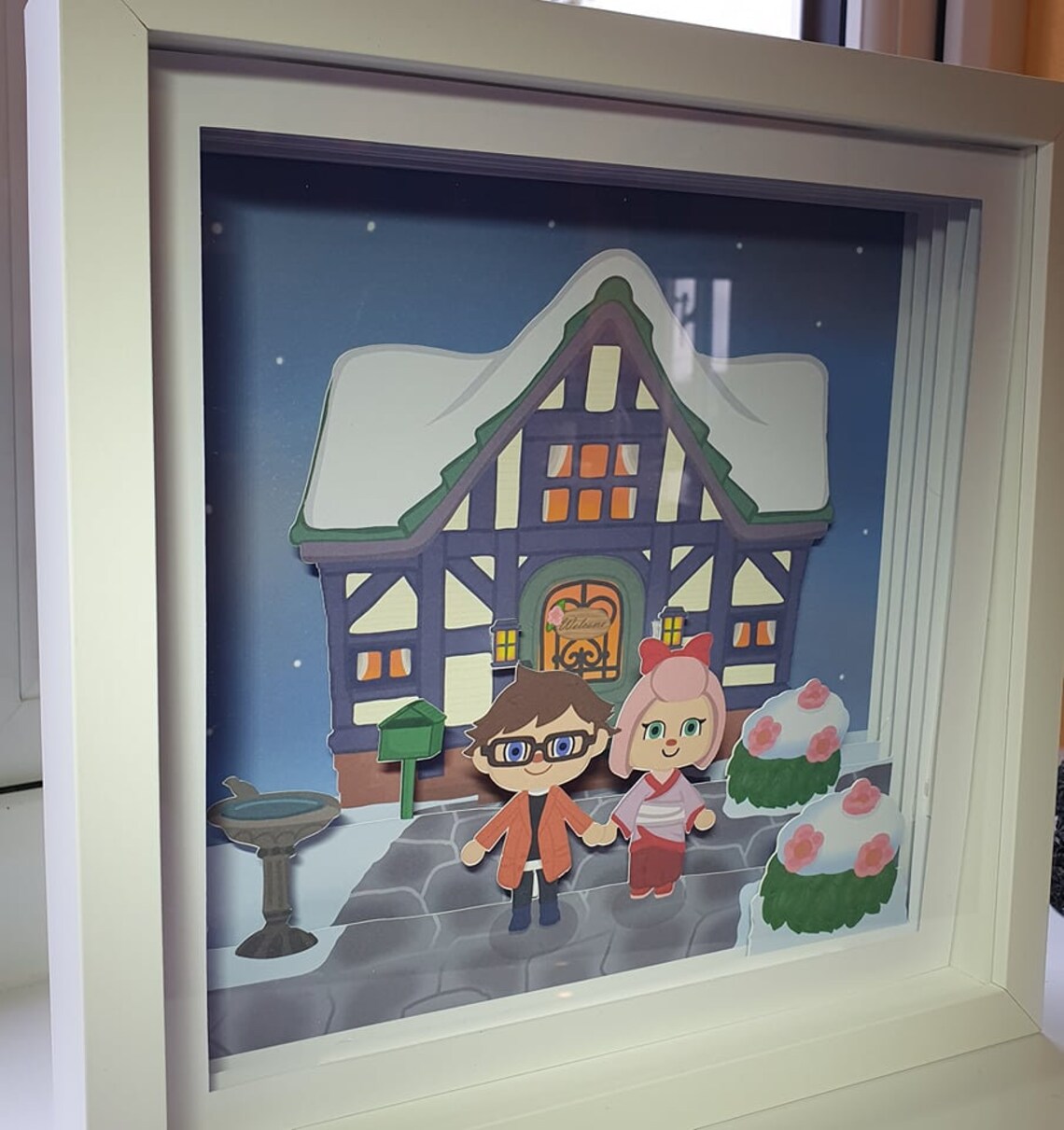 Customised 3D Animal Crossing Frame custom frame animal Etsy