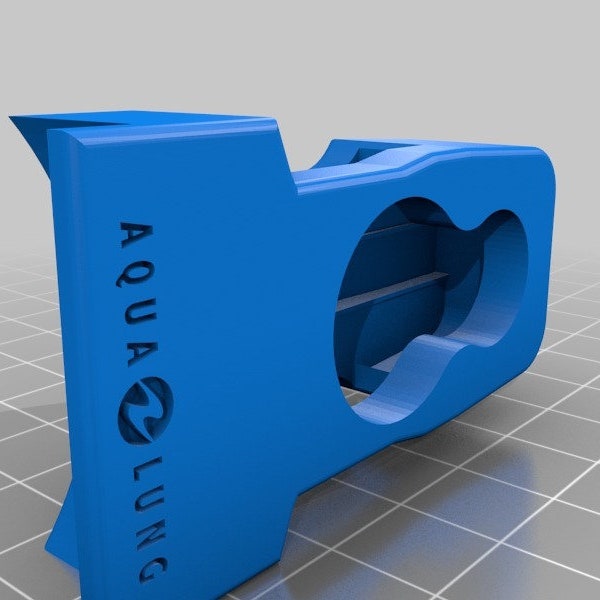 Aqualung Fin Replacement Buckle ( 3D print STL Files)