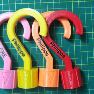 Scuba dive regulator hanger INT (yoke)  or DIN version with customizable name tag. best  gift for divers