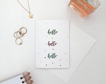 Personalised Handmade Carte de Noël sœur fille fils amis maman /& papa