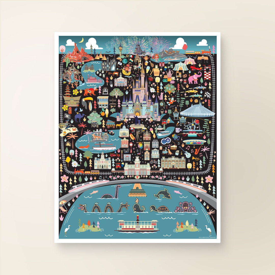 ☆ディズニー　ワールド　テーマパーク　アート　マジックキングダム　エプコット ノーカット版】Day11 マジックキングダム EPCOT / ウォルト