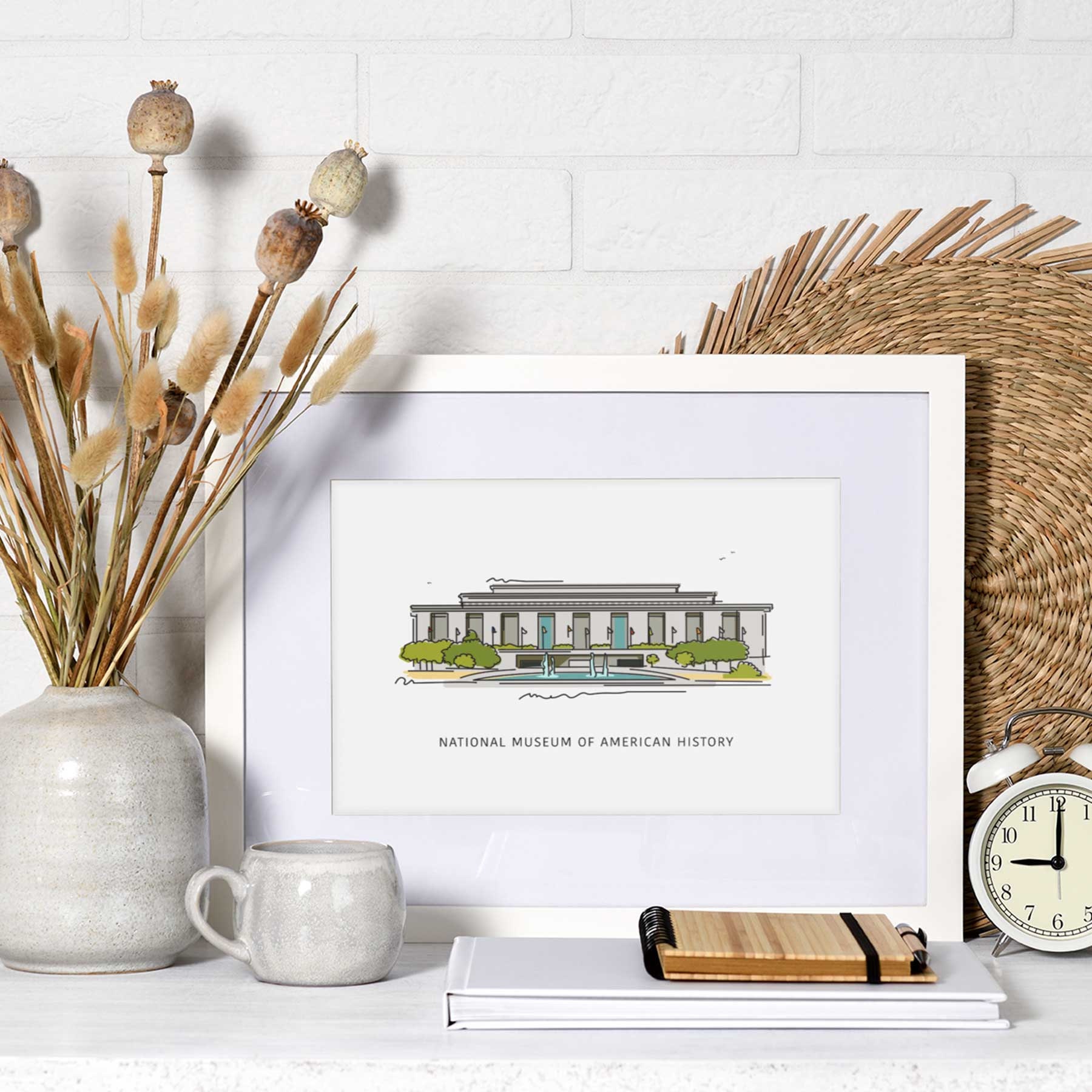 アメリカの歴史博物館 | アート壁装飾 | ワシントン D.C. の象徴的な