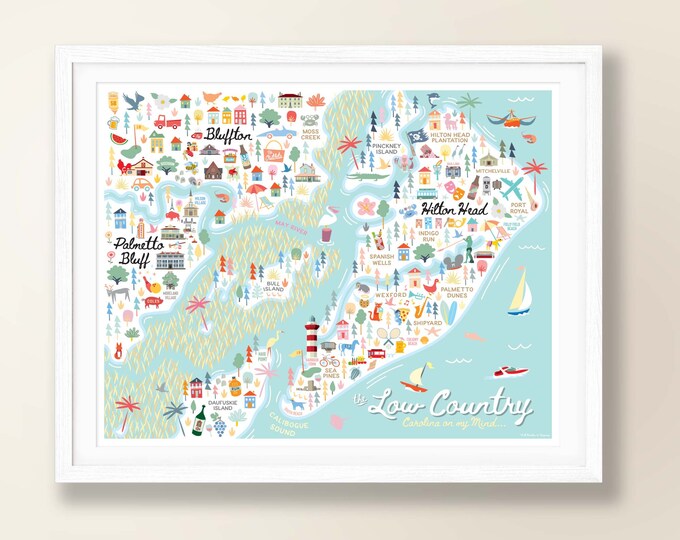 ASHEVILLE NC Map Art Wall Decor City Map Asheville North Etsy