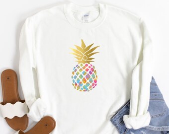 pineapple oversized sweatshirt