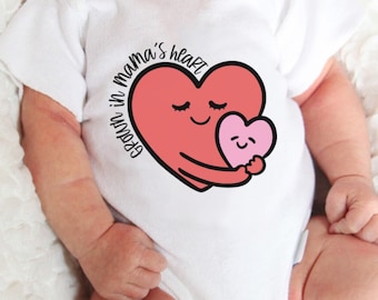 Adoption bodysuit, Adopted, Announcement, We're Adopting, Hoping to adopt sign, Grown in heart, Baby shower gift, Outfit romper one piece