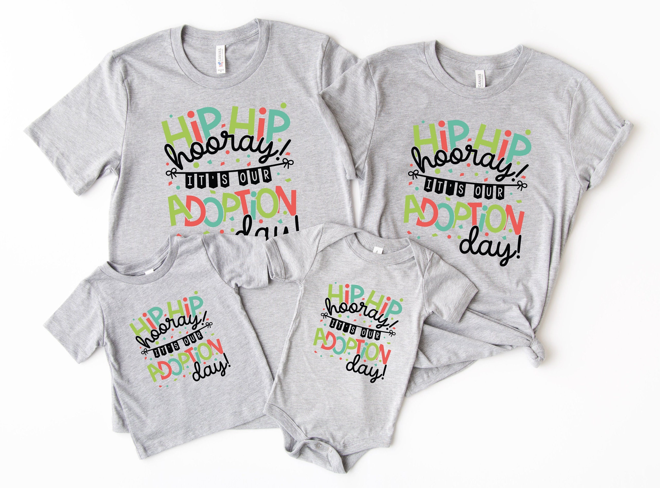 Family Matching Adoption Shirts, Adopting Announcement