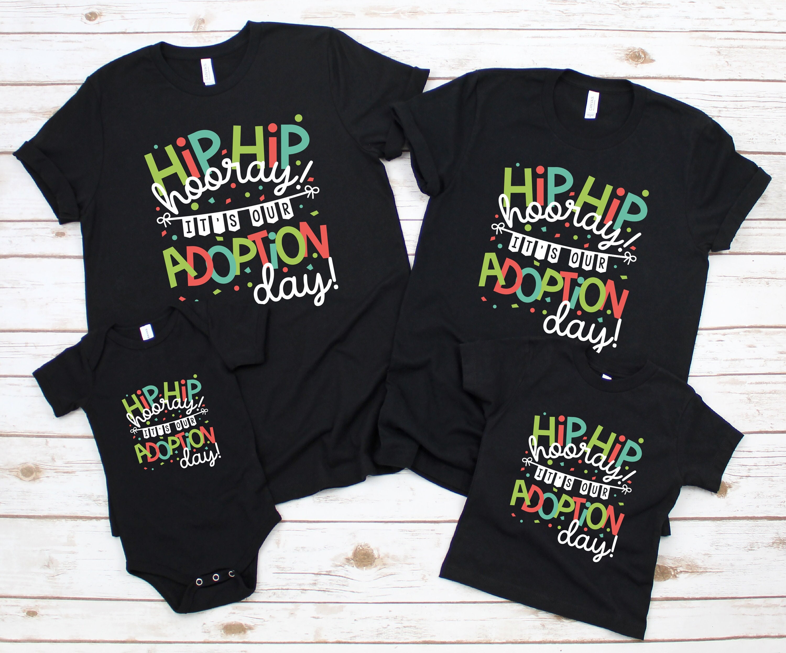 Family Matching Adoption Shirts, Adopting Announcement