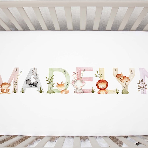 Custom Crib Sheet Etsy