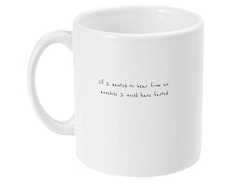 Taza de 325 ml, Taza de trabajo sarcástica, Taza divertida para jefes, Regalo de oficina, Regalo de trabajo irreverente, Taza de trabajo divertida, Regalo de Navidad, Cumpleaños e Infierno para amigos invisibles