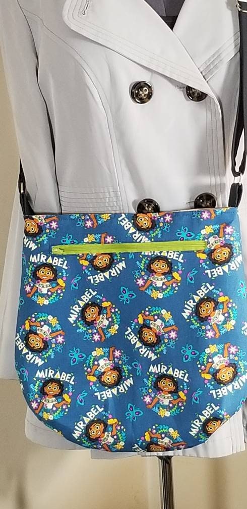 Disney Encanto Mirabel Cross-body Tote Purse Hobo Bag Handbag 