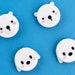 Thumb Grip Caps For Switch/Switch Lite - Ice Bear - Joystick Cap - Joy-con Silicone Cover  - Pack of 4