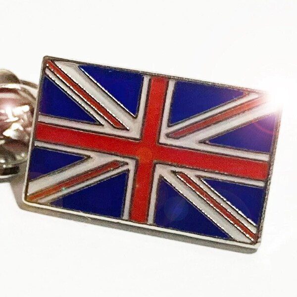 Union Flag - National Flag Of Great Britain - United Kingdom - Jubilee - Top Quality Enamel Pin Badge (12mm x 20mm)