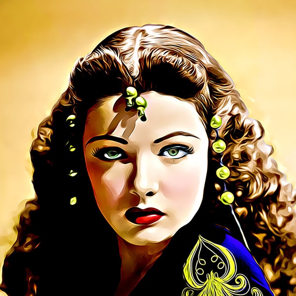 Gene Tierney - Etsy