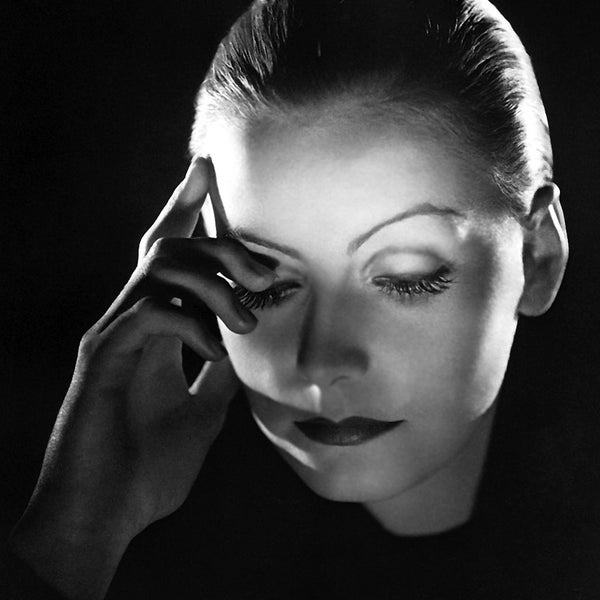 Greta Garbo Monochrome Photo Print 01 (A4 Size - 210 x 297mm - 8.5" x 11.75")