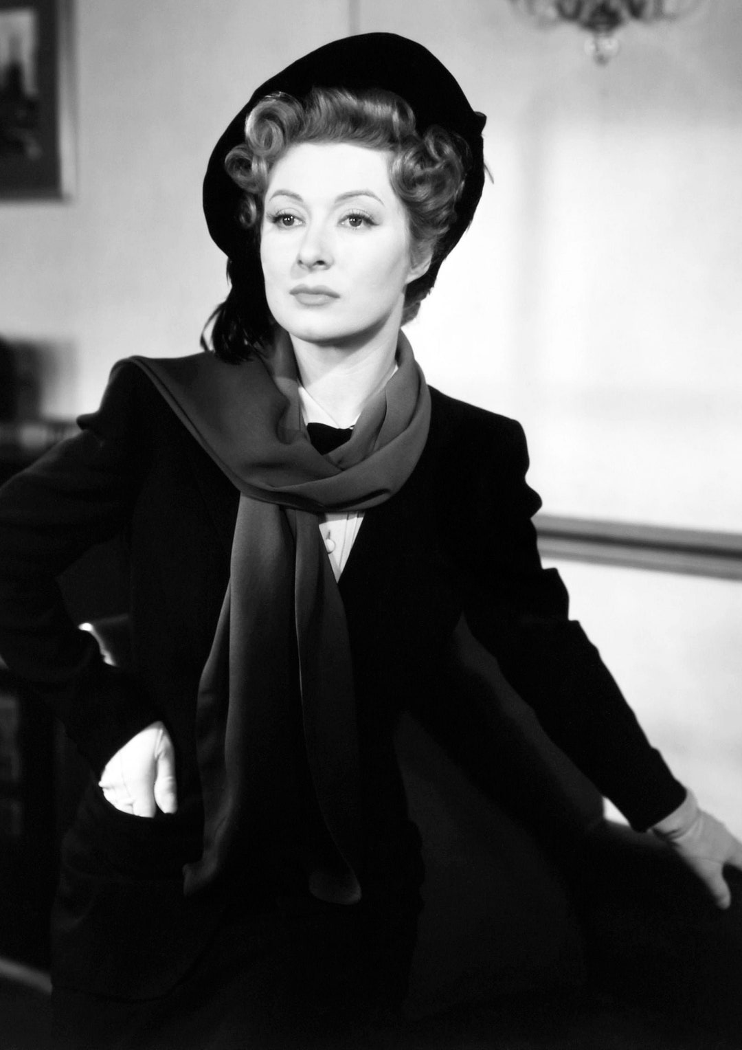 Greer Garson Monochrome Photo Print 05 Tamaño A4 210 x Etsy España