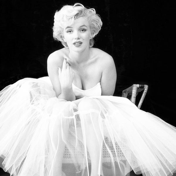 Marilyn Monroe Monochrome Photo Print 32 (A4 Size - 210 x 297mm - 8.5" x 11.75")