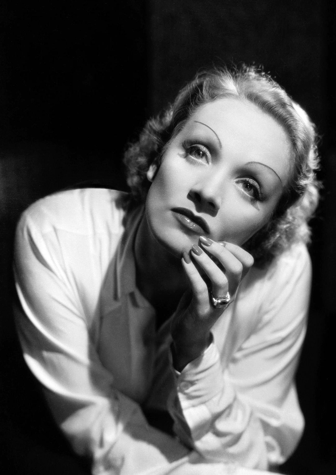 Marlene Dietrich Monochrome Photo Print 02 A4 Size 210 X - Etsy