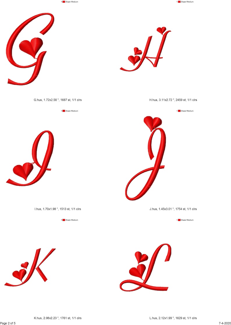 26 Alphabet Machine Embroidery Designs Alphabet Embroidery Etsy