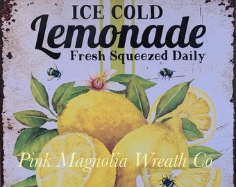 Lemonade sign