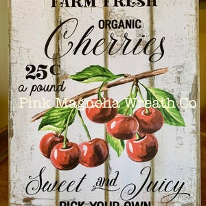 Cherry sign