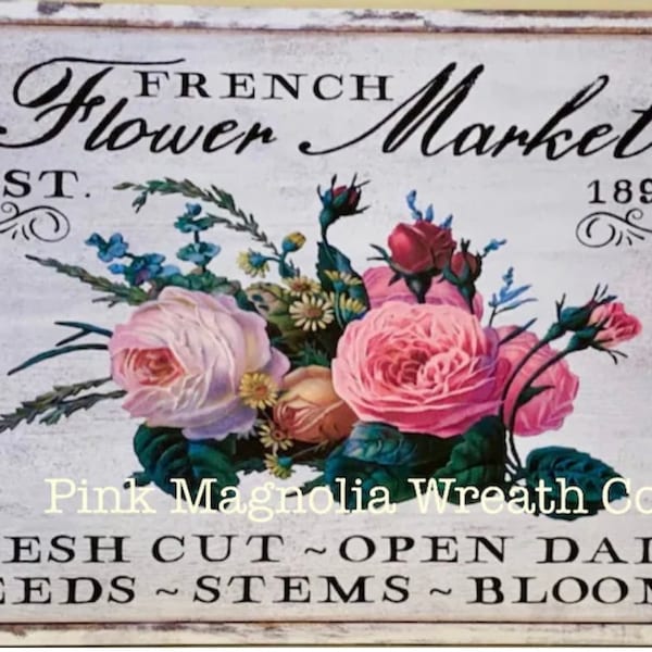 Flower Market - Etsy
