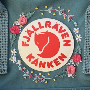 Customisable Embroidered Fjallraven Kånken Backpack