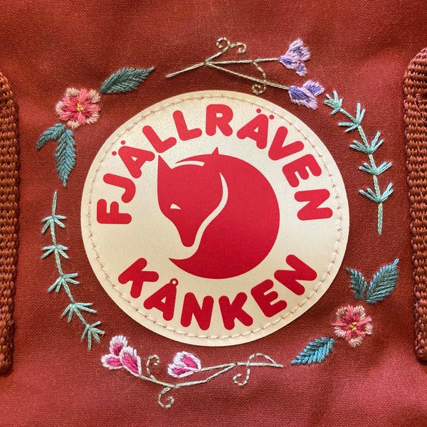 Custom Embroidered Fjallraven Kånken Backpack