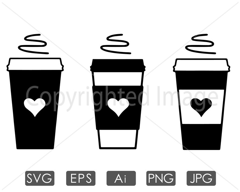 Download Coffee Lover Cup Bundle SVG Digital Cut File for ...