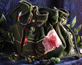 Druid's Luck - Flower Dice Bag with Pockets