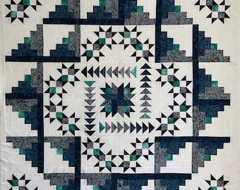 MUSTER - Holzstämme und Gänse