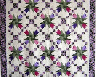 PATTERN - Twirling Tulips