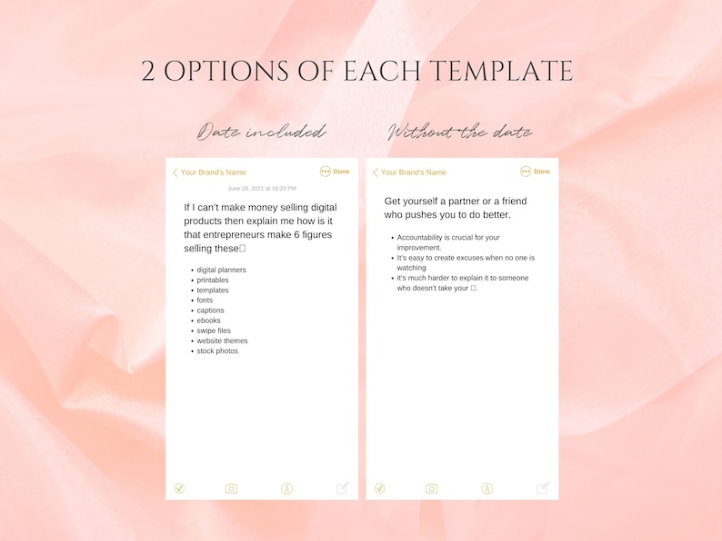 Iphone Notes Template Vector IPhone Notes Template, Notes App Instagram Post, Ios Core Instagram ...