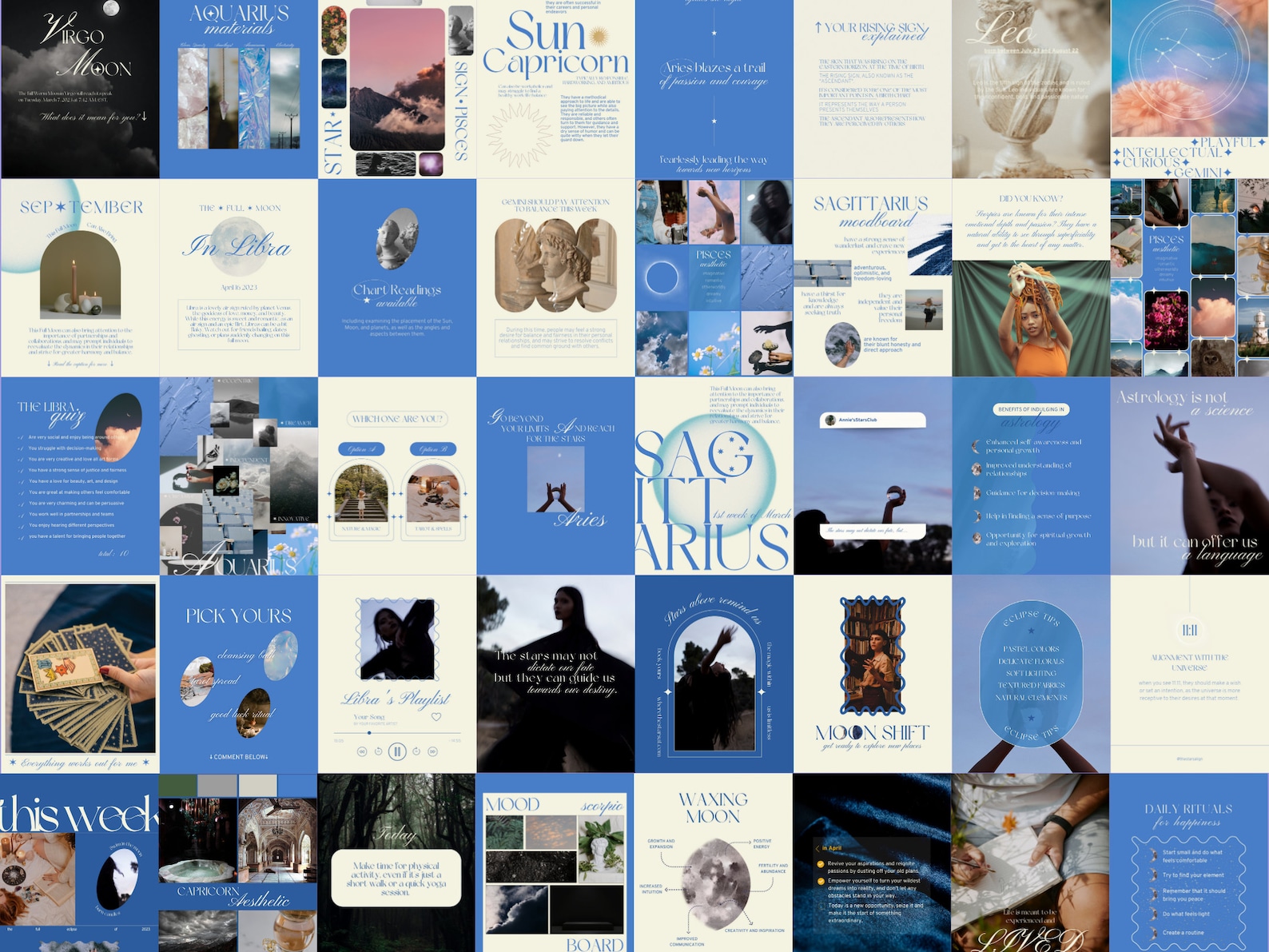 Astrology Templates Zodiac Templates Celestial Instagram Spiritual Astrology Templates Zodiac Templates Celestial Instagram Spiritual