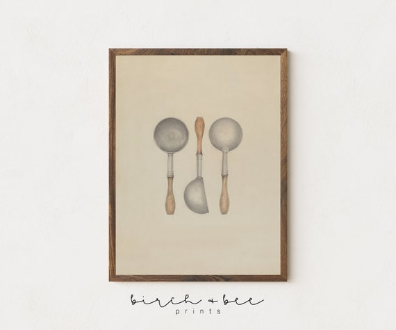 Vintage Kitchen Art Print | Antique Farmhouse Decor | Printable #35