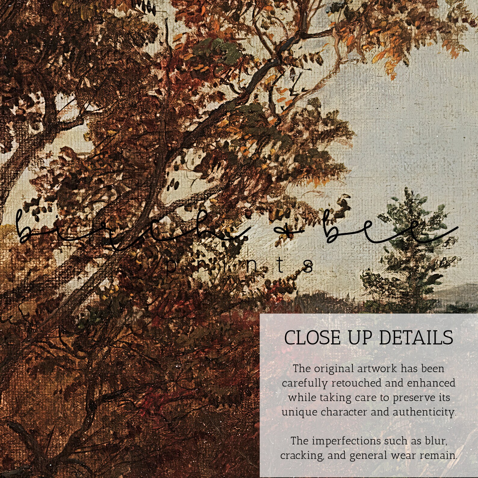 Fall Landscape Painting Set of 3 | Vintage Autumn Art Prints | Digital ...