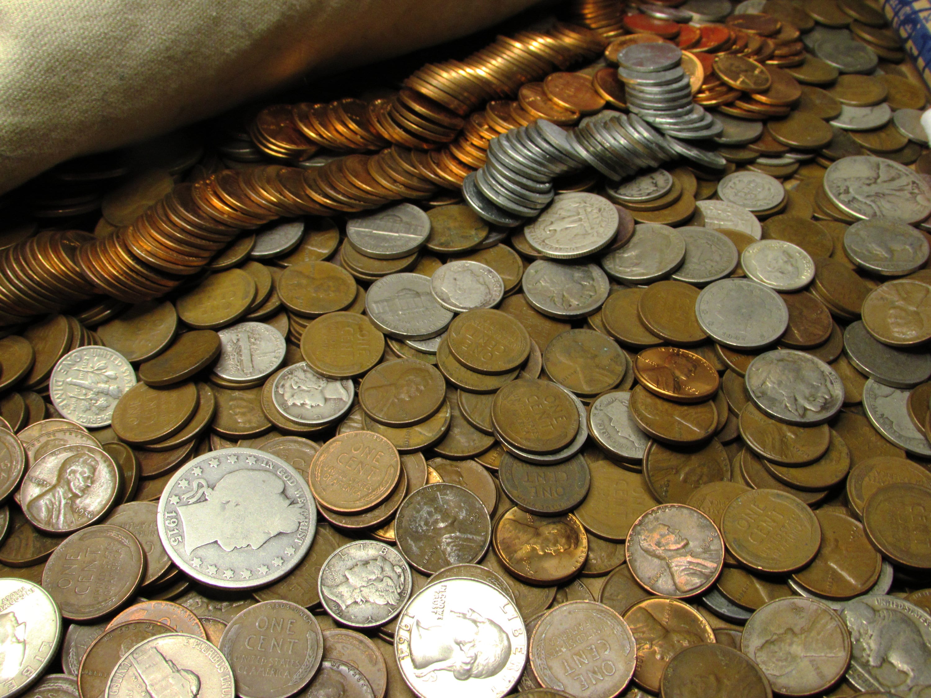 50 Old US Coins Grab Bag Estate Sale Lot 1 Oz Silver / 10 Etsy