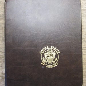 Coin album for Peace Dollars - 1921-1935 - vintage coin supply