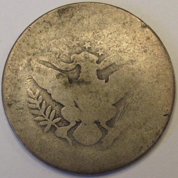 1892年バーバーハーフダラー - 発行初年度のアメリカ製50セント銀貨
