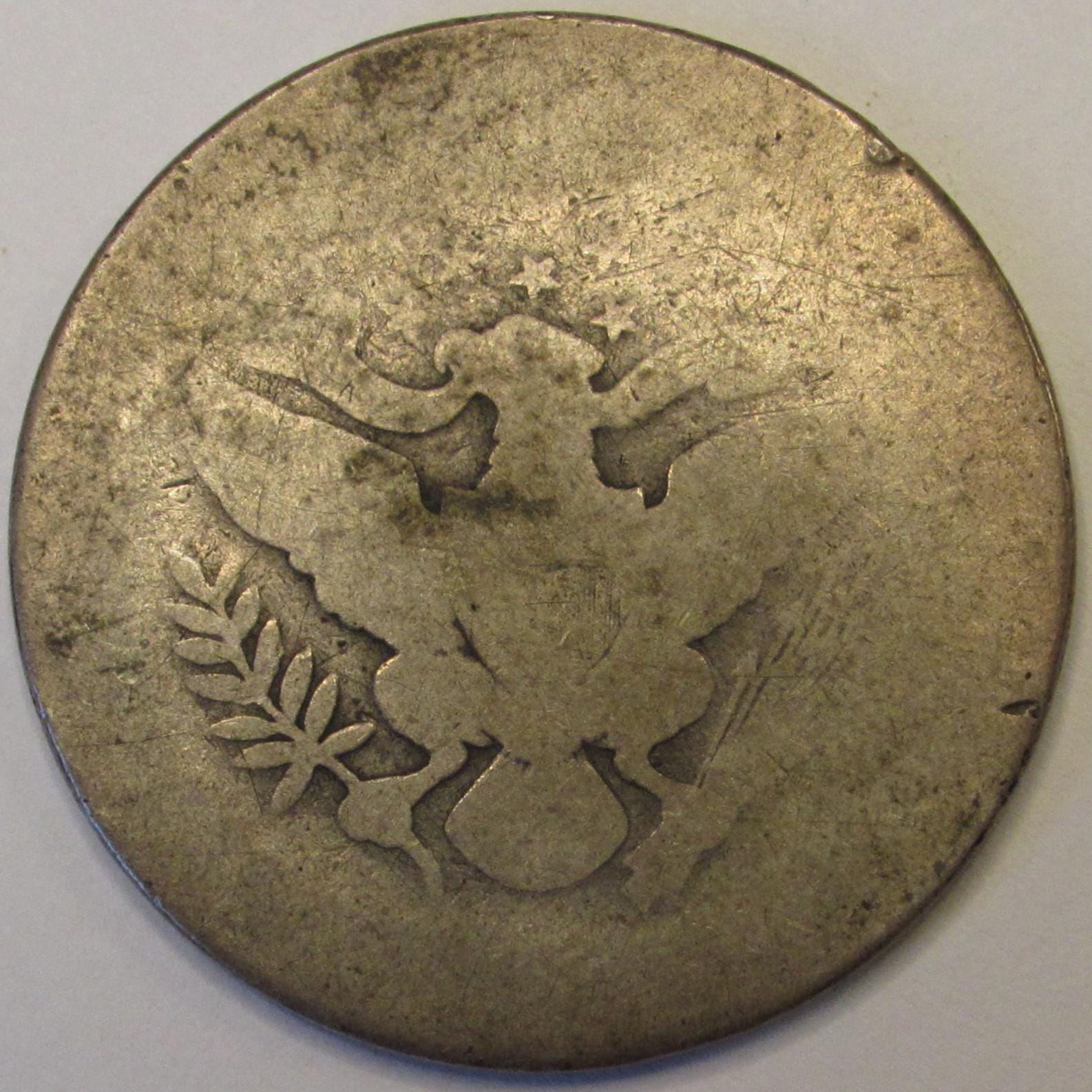 1892年バーバーハーフダラー - 発行初年度のアメリカ製50セント銀貨