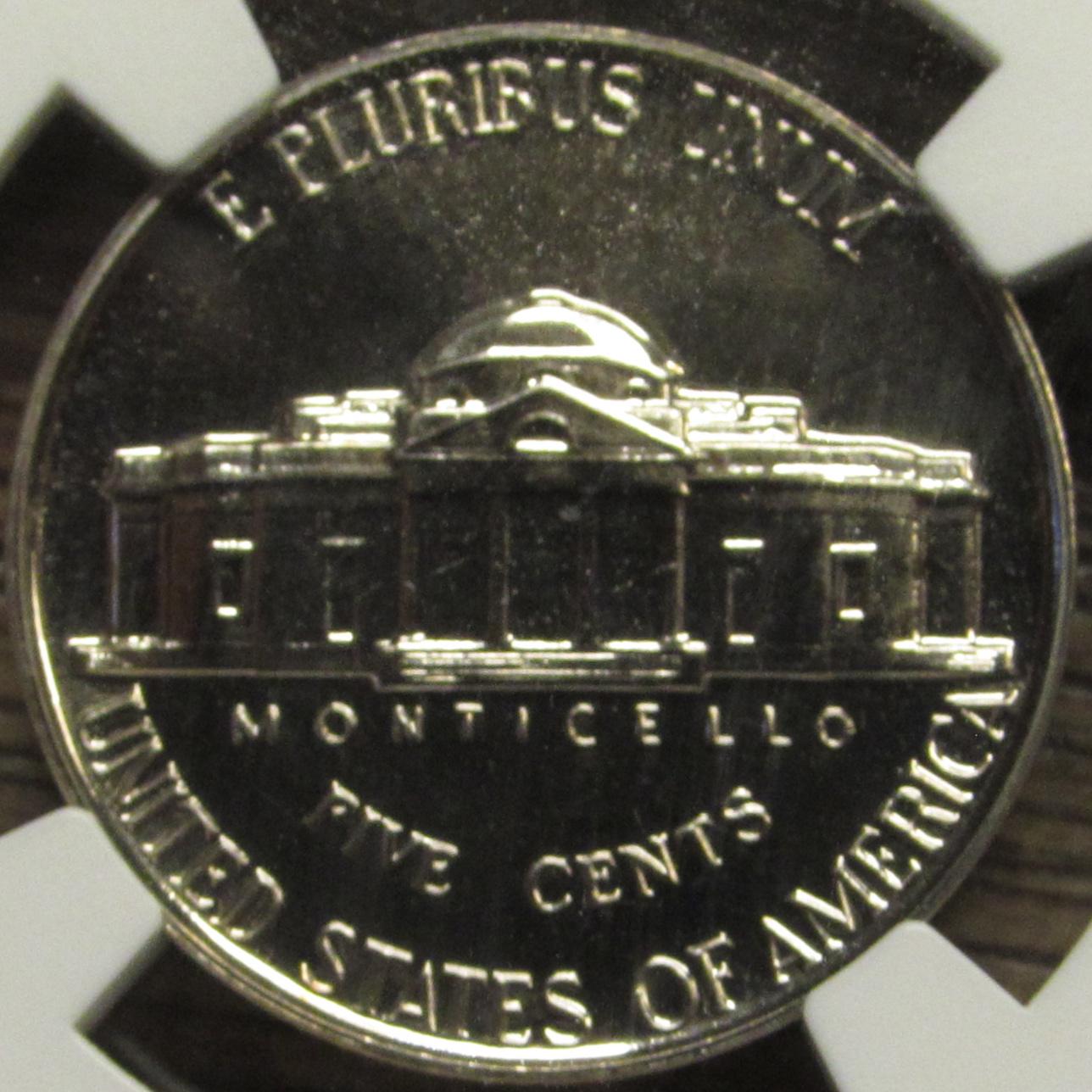 1957 Jefferson Nickel - NGC Graded Proof 68 - Flashy Brilliant