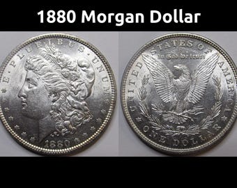 1884年製 モルガン・ダラー オフセンター シルバーメッキ 記念コイン