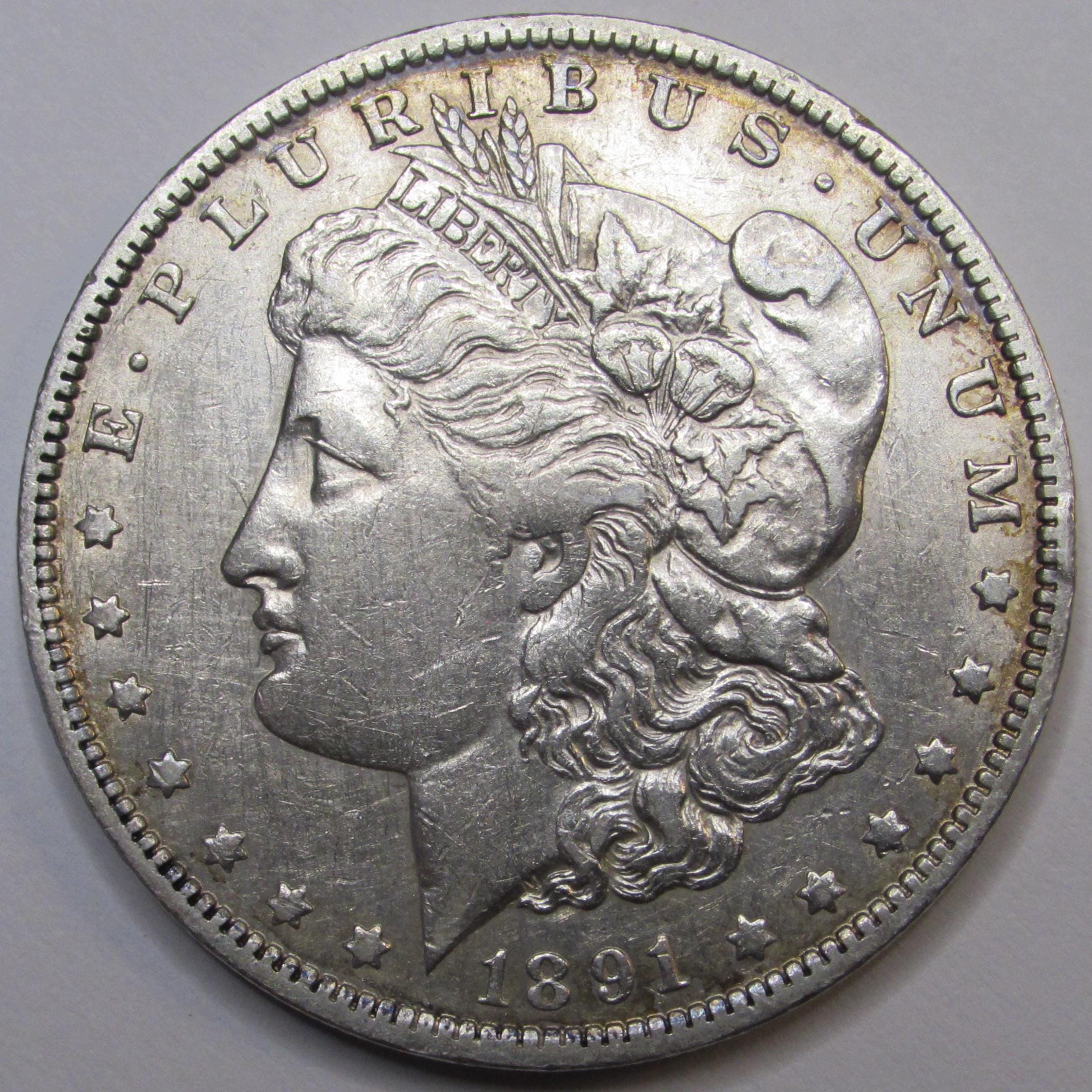 1891 O モルガン ダラー - アンティーク、状態良好、ニューオーリンズ