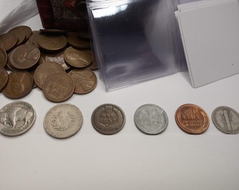 1900-1976 Coin Collecting 8-pc Starter Kit