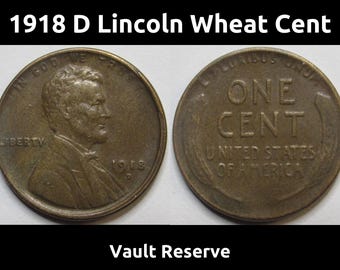 1954-D リンカーン・ウィート・セント：デンバー造幣局発行の米国