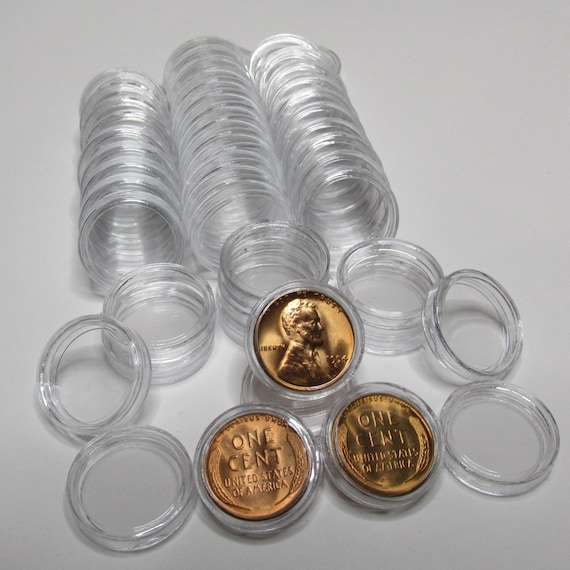 ~5 Direct Fit 35mm Coin Capsule For US 1 oz American Arts Gold Medallion 