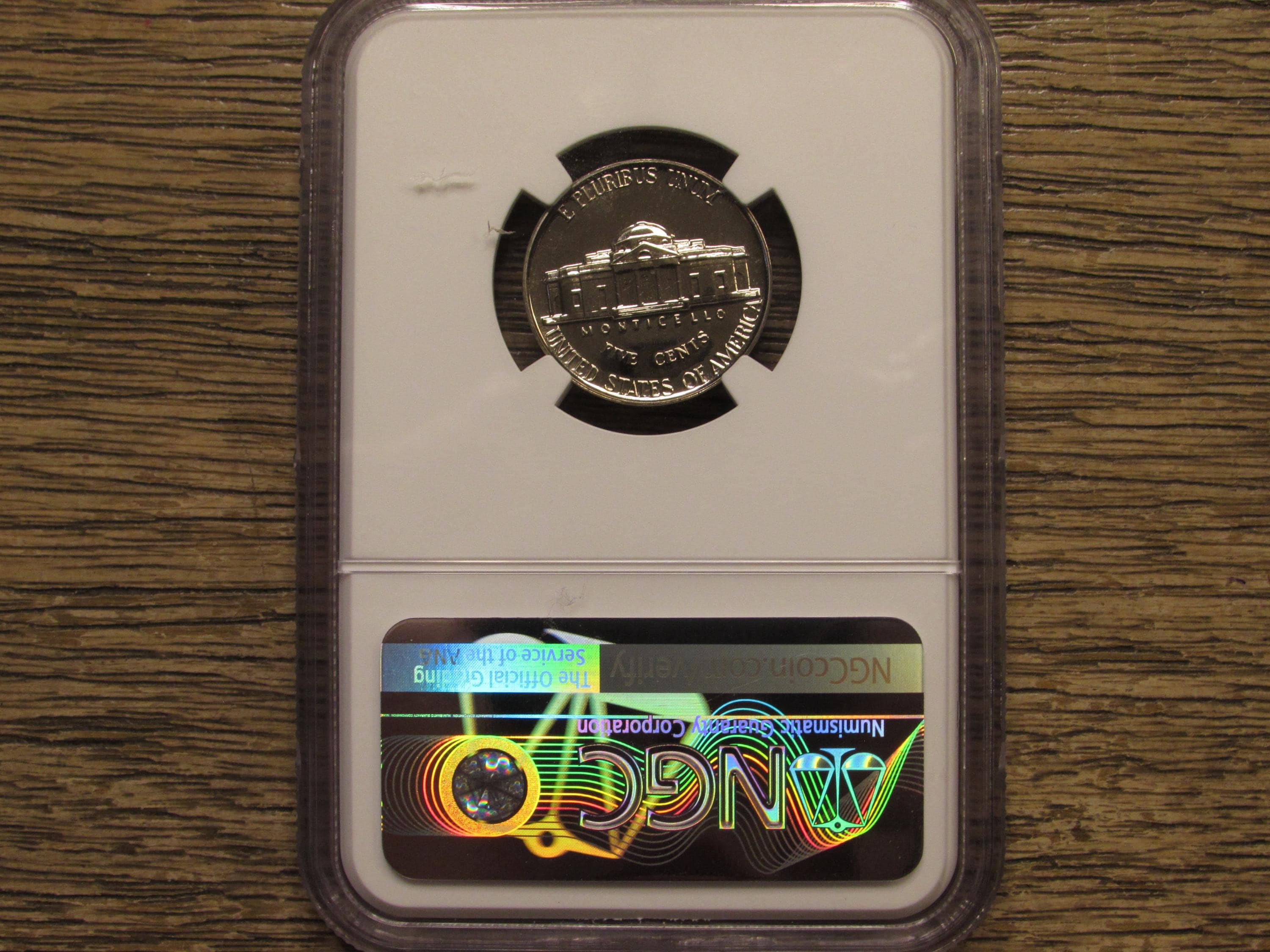 1957 Jefferson Nickel - NGC Graded Proof 68 - Flashy Brilliant