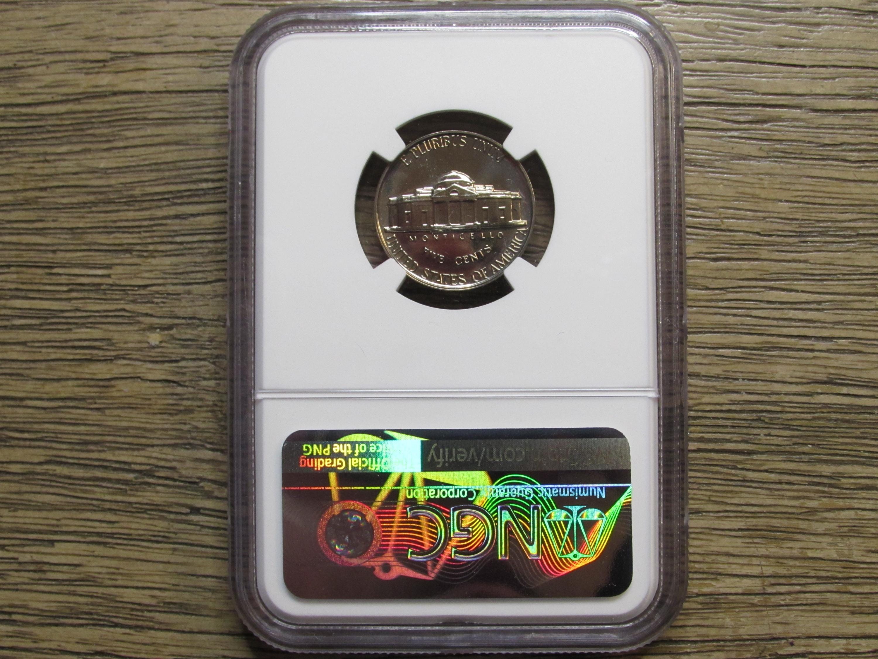 1962 Jefferson Nickel - NGC Graded Proof 67 - Flashy Vintage